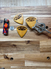 Load image into Gallery viewer, *MADE TO ORDER* Handmade Oversized CSG Chelsea Hotel wood Pick