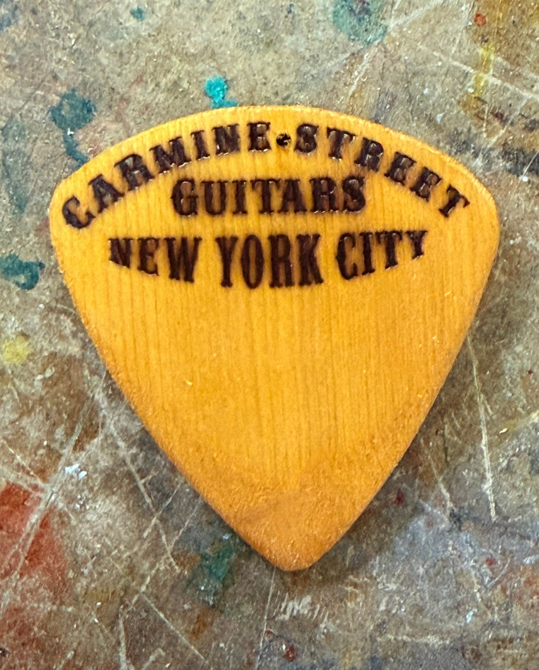 *MADE TO ORDER* Handmade Oversized CSG Chelsea Hotel wood Pick