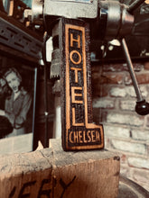 Load image into Gallery viewer, Handmade Chelsea Hotel Wood Sign *Made to Order*