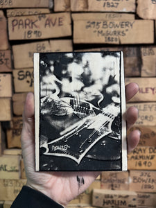 Cindy Guitars Guitar Series Photo-Print-on-Wood 35mm Double Exposure The Albatross No. 2/5