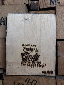 Cindy Guitars Guitar Series Photo-Print-on-Wood 35mm Double Exposure The Cappa Model No. 4/5