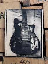 Load image into Gallery viewer, Cindy Guitars Guitar Series Photo-Print-on-Wood 35mm Double Exposure The Cappa Model No. 5/5