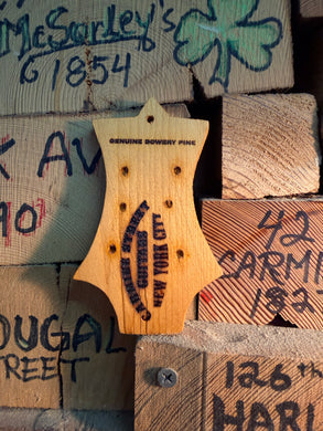 *MADE TO ORDER* Ornament Bowery Pine Headstock 3+3