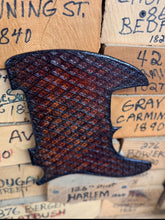 Load image into Gallery viewer, Cindy Leather Stamped Floral Cathedral Pickguard Model-T/Telecaster