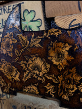 Load image into Gallery viewer, Cindy Leather Illustrated Floral Pickguard Model-T/Telecaster