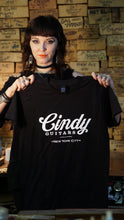 Load image into Gallery viewer, Cindy Guitars White Logo Shirt (Black)