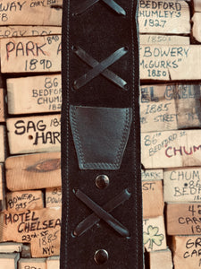 Native Leather NYC Handmade Black Hendrix Strap