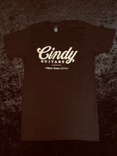 Load image into Gallery viewer, Cindy Guitars White Logo Shirt (Black)