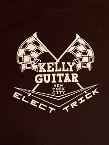 Kelly Guitar NYC "Elect-Trick" Flag Logo