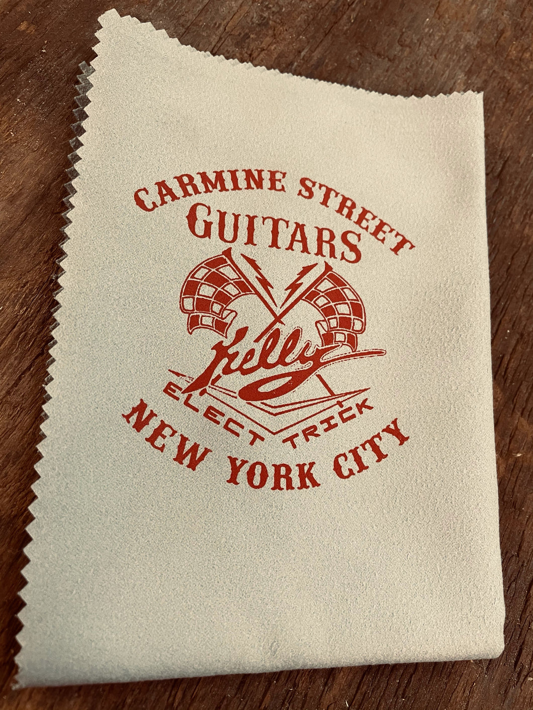 Carmine Street Guitars polishing cloth