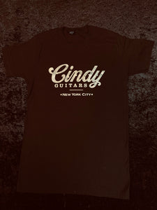 Cindy Guitars Silver Logo Short Sleeve