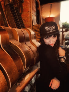 Cindy Guitars Embroidered Snapback